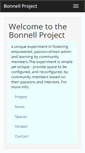 Mobile Screenshot of bonnellproject.com